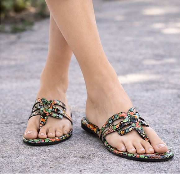 Sam Edelman Colorful Patterned Sandals - Picture 10 of 10